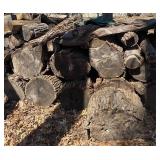 S - Firewood Logs - Stacked, Rough Cut, Random Lengths