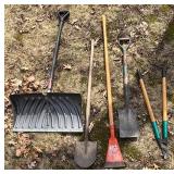 S - Garden Tools Set - Shovels, Clippers & More