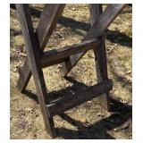 S - Vintage Rustic Sawhorse