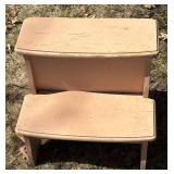S - Two-Step Wood Step Stool