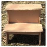 S - Two-Step Wood Step Stool