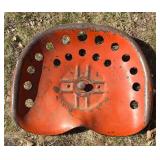 S - Vintage Metal Tractor Seat