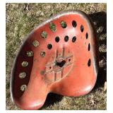 S - Vintage Metal Tractor Seat