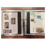 LL - Two Stamp Albums - United States & International Stamps Collection