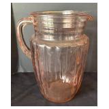 DR -Assorted Pitchers and a Carafe by Fostoria, Anchor Hocking, Pfaltzgraff and More