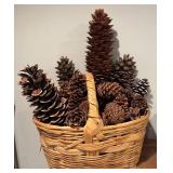 LL - 2 Baskets Full of Pinecones