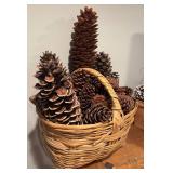 LL - 2 Baskets Full of Pinecones