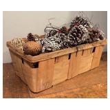 LL - 2 Baskets Full of Pinecones