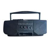 G - Sony CFD-V10 CD Radio Cassette-Corder Boombox - Mega Bass Port