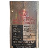 G - King 5-Speed Heavy-Duty Drill Press - 1/2 HP - Model: 0348-120