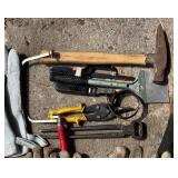 G - Assorted Tools and Work Gloves