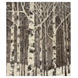 LL - Birch Tree Print - Framed Art