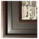 LL - Birch Tree Print - Framed Art