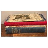 LL - Vintage Books & Christmas Ornaments