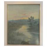 UL - Lovely Vintage Landscape Print