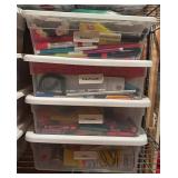 LS - Art & Craft Supplies Assortment - Cards, Markers, Paint and More
