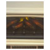 LL - Twin-Star Cream Electric Fireplace in w/ Remote (DFI-5018-04)