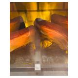 LL - Twin-Star Cream Electric Fireplace in w/ Remote (DFI-5018-04)