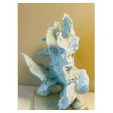 UL - Blue Coral Sculpture - Natural Coral