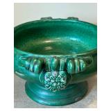UL - Vintage Green Celadon Ceramic Tureen with Handles