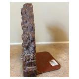 UL - Vintage Dog Bookends with Card Holder