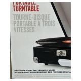DR - Crosley Cruiser Deluxe Portable Turntable, 3-Speed, Bluetooth