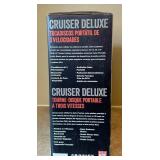 DR - Crosley Cruiser Deluxe Portable Turntable, 3-Speed, Bluetooth