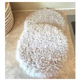 DR - Pillowfort Weave Basket With 2 Plush Seat Pads