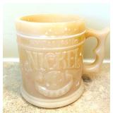 UL - Vintage Wood Duck Decoy,Vintage Caramel Glass Mug, Vintage Nigerian Hausa Basket and More