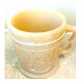 UL - Vintage Wood Duck Decoy,Vintage Caramel Glass Mug, Vintage Nigerian Hausa Basket and More