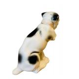 UL - Ceramic Dog Figurine - Black & White