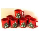 DR - Waechtersbach RedmChristmas Tree Mugs
