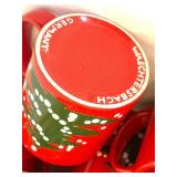 DR - Waechtersbach RedmChristmas Tree Mugs