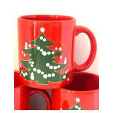 DR - Waechtersbach RedmChristmas Tree Mugs