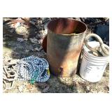 S - Rope Bundle: 120 ft Yellow Rope (Continuous) & Assorted Coiled Ropes