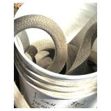 S - Rope Bundle: 120 ft Yellow Rope (Continuous) & Assorted Coiled Ropes