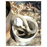 S - Rope Bundle: 120 ft Yellow Rope (Continuous) & Assorted Coiled Ropes