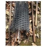 Gardening Helpers: Wire Mesh Rolls, Tomato Cage, Garden Fork & Rakes