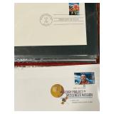 LL - Stamp Collection - First Day Covers & United Nations Commemoratives Binder