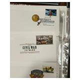 LL - Stamp Collection - First Day Covers & United Nations Commemoratives Binder