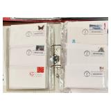 LL - Stamp Collection - First Day Covers & United Nations Commemoratives Binder