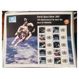 LL - Stamp Collection - First Day Covers & United Nations Commemoratives Binder