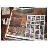 LL - Stamp Collection - First Day Covers & United Nations Commemoratives Binder