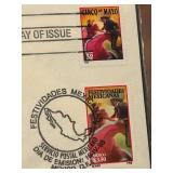 LL - Stamp Collection - First Day Covers & United Nations Commemoratives Binder