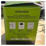 G - Insignia OC-55 6-1/2-Inch In-Ceiling Speaker- 8 Ohm, 5-100W, Paintable
