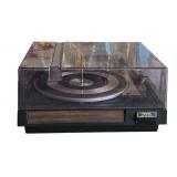 G - Realistic LAB-64 Turntable - Vintage Belt-Drive Record Player with Dust Cover