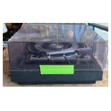 G - Realistic LAB-64 Turntable - Vintage Belt-Drive Record Player with Dust Cover
