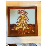 LS - 24-Inch Wooden Cutting Board with Vintage Kitchen Finds