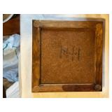 LS - 24-Inch Wooden Cutting Board with Vintage Kitchen Finds