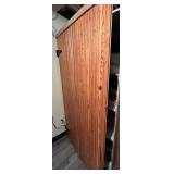 LS - Vintage Storage Cabinet 19x39x65 in with Fabrics, Linens & Bedding